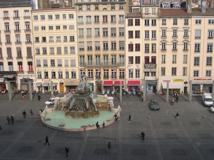  Vue générale de la place des Terreaux